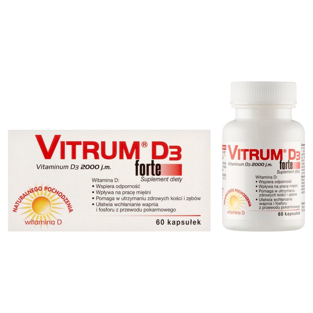 Vitrum D3 Forte - 60 kaps.