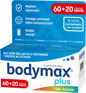 BODYMAX Plus 80 (60+20) tabletek