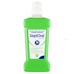 SeptOral Ortho płyn do płukania jamy ustnej z aloesem i alantoiną  500 ml
