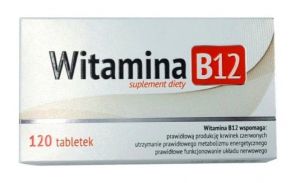 Witamina B12,  120 tabletek