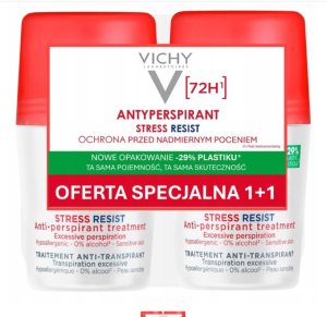 Vichy Antyperspirant DUO Stress Resist 72h 2 x 50 ml