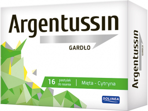 ArgenTussin Gardło miętowo-cytryn. pastx16
