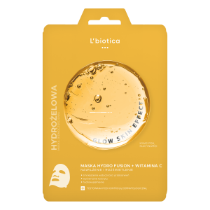 L'biotica PGA Hydro Fusion Hydrożelowa maska do twarzy z witaminą C 1 szt.