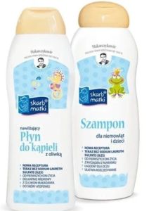 SKARB MATKI Zestaw Szampon 250 ml + Płyn do kąpieli 250 ml