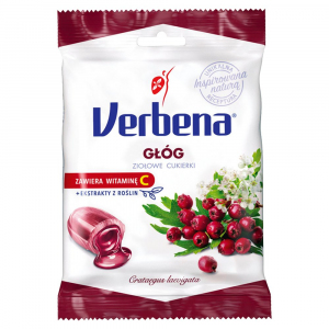 Cukierki VERBENA Głóg z witaminą C 60 g