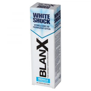BLANX WHITE Shock Past.d/zęb 75ml