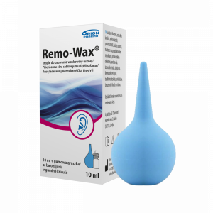 Remo-Wax Krople z gruszką do usuwania woskowiny usznej 10ml