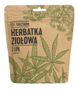 Full Spectrum Herbatka Konopna z Lipą na przeziębienie 40 g