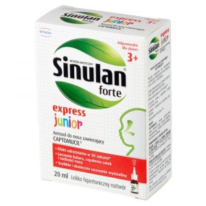 Sinulan Express Forte Junior, aerozol do nosa, 20 ml