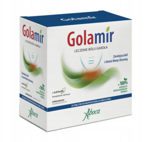 Galamir tabletki do ssania na ból gardła 20 tabletek