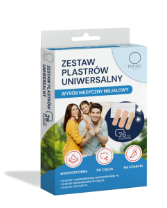 Ring Uniwersalny Zestaw plastrów 26 sztuk