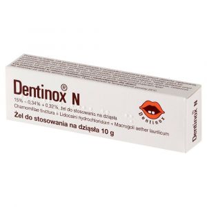 Dentinox N, żel do stosowania na dziąsła, 10g