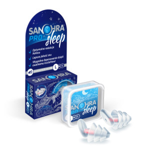 Sanohra Pro Sleep Zatyczki do uszu L 2 sztuk