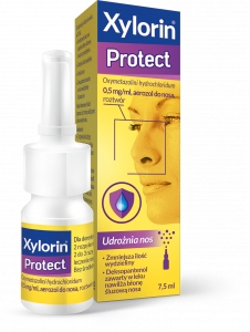 Xylorin Protect aerozol do nosa, roztwór 0,5mg/ml, 7,5 ml