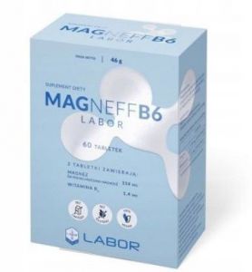 MAGNEFFB6 Magnez + Witamina B6 60 tabletek