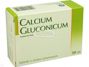 Calcium gluconicum 500mg x 50 tabl.