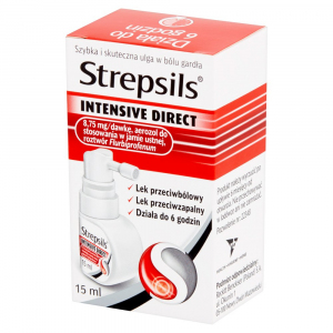 Strepsils Intensive Direct - 15 ml aerozol