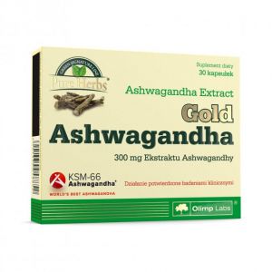 Olimp Gold Ashwagandha (Ashwagandha Premium) 30 kapsułek