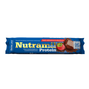 Olimp Nutramil Protein baton czekoladowo-truskawkowy 60g