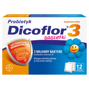 Dicoflor 3 prosz. 12 sasz.