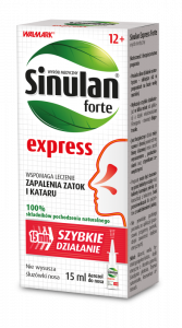 Sinulan Express Forte, aerozol do nosa, 15 ml