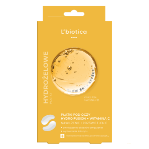 L'biotica PGA Hydro Fusion Hydrożelowe płatki pod oczy z witaminą C 2 szt.