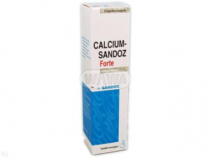 Calcium -Sandoz Forte - 20 tabl.mus. 500mg