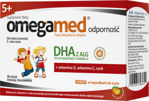 Omegamed Odporność 5+ Syrop w kapsułkach30