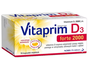 Vitaprim D3 Forte 2000 na odporność 70 kapsułek