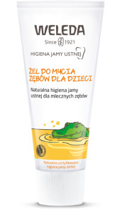 WELEDA Żel do mycia zębów dla dzieci bez fluoru 50ml