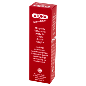 AJONA-Stomaticum koncentrat pasty do zębów 25ml na krwawiące dziąsła