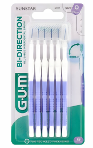 Sunstar GUM Bi-Direction szczoteczki międzyzębowe 0.6 mm