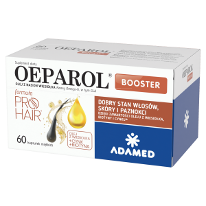 Oeparol Booster olej z nasion wiesiołka 60 kapsułek