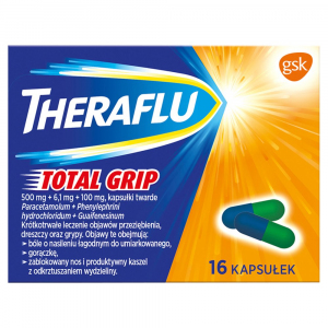 Theraflu Total Grip kaps.twarde x 16