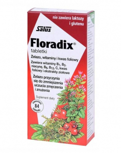 Floradix tabletki tabl. 84 tabl.