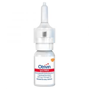 Otrivin MAX (0,5mg+0,6mg)ml aerozol 10ml