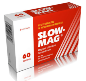 Slow-Mag na niedobory magnezu  60 tabletek