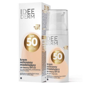IDEE DERM Ochronny krem modelujący do twarzy SPF 50 50ml