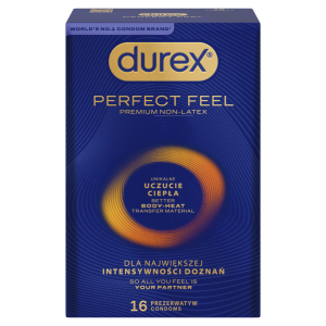 Durex Perfect Feel Prezerwatywy 16 sztuk