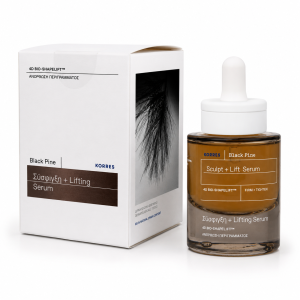 KORRES Black Pine Sculpt + Lift Serum ujędrniające do twarzy z efektem liftingu 30 ml