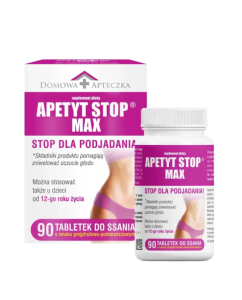 Domowa Apteczka Apetyt Stop Max stop dla podjadania 90 tabletek