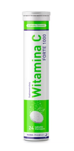 Witamina C Forte 1000 LIMONKA  24 tabletki musujące