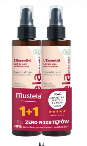Mustela Duopak Maternite Essential Care Mleczko multifunkcyjne 200ml+200ml