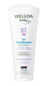 Weleda Baby Med 3w1 Balsam do mycia ciała twarzy i włosów odbudowujący 200ml