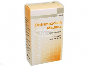 Clotrimazolum płyn 1% 15ml