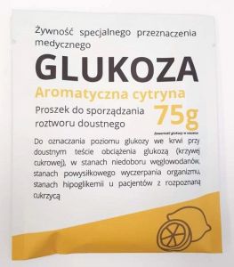 Glukoza aromatyczna cytryna 75 g