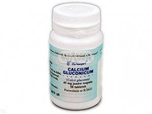 Calcium gluconicum Farmapol tabl. 0,045gCa