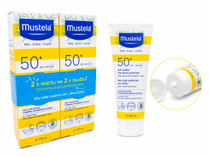 MUSTELA SUN Mleczko SPF 50+ DUOPAK 2 x 100 ml