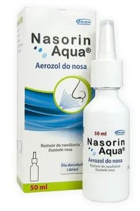 Nasorin Aqua, nawilżający aerozol do nosa, 50 ml