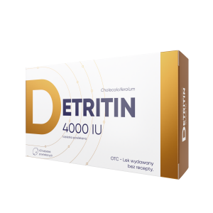 Detritin D3 4000 j.m 60 tabletek